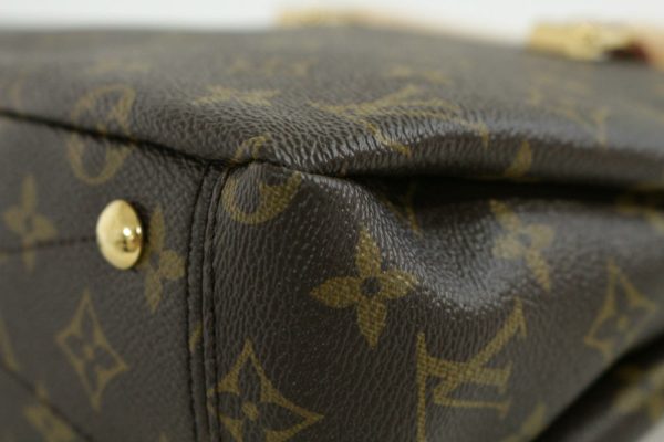 4 Louis Vuitton Monogram Pallas BB Handbag Brown