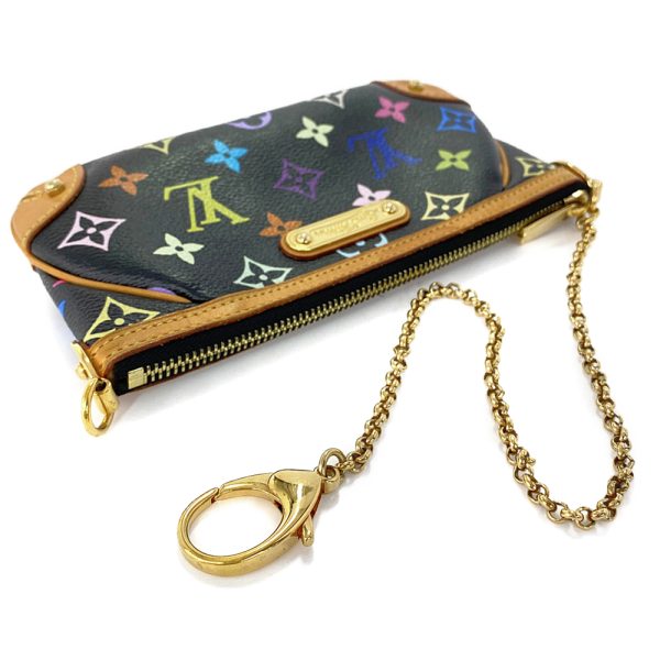 4 Louis Vuitton Pochette Mira MM Chain Handbag Multicolor