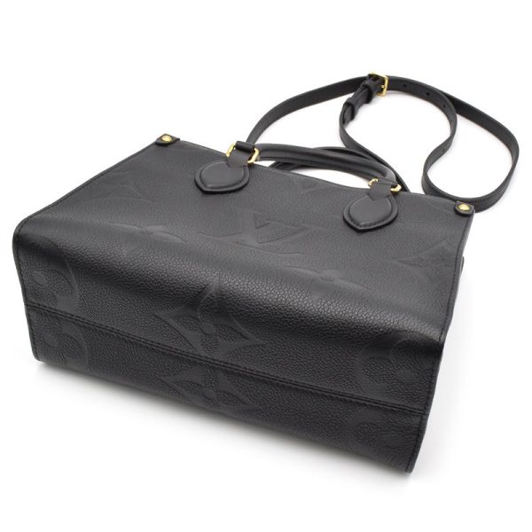 4 Louis Vuitton On the Go PM Monogram Empreinte Shoulder Bag Noir Black