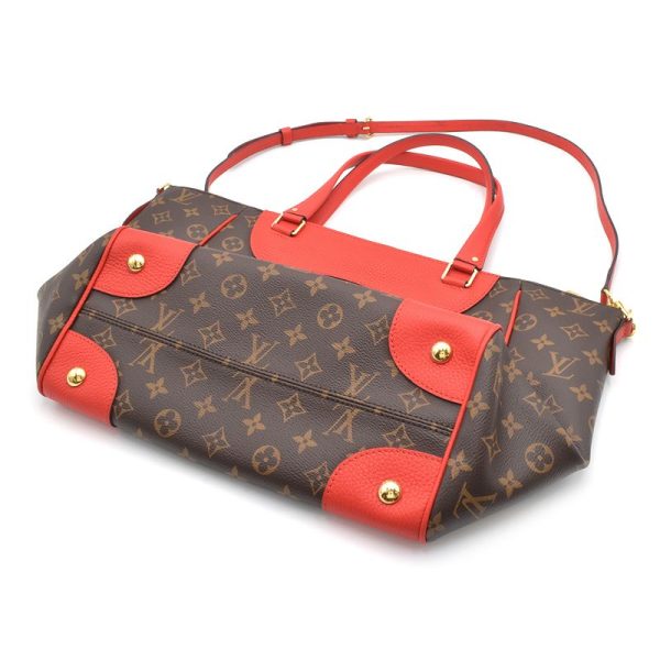 4 Louis Vuitton Estrella MM Leather Shoulder Bag Brown