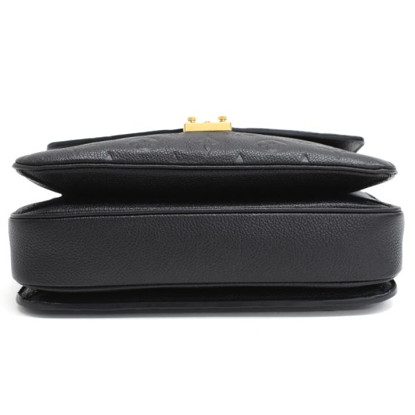 4 Louis Vuitton Pochette Metis MM 2way Handbag Noir Black