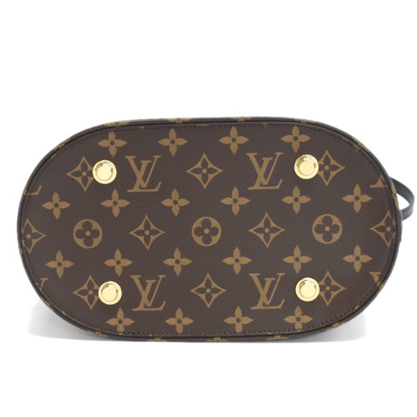 4 Louis Vuitton Tressage Tote Monogram Shoulder Bag Brown