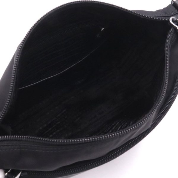 4 Prada Shoulder Bag Nylon Nero Black