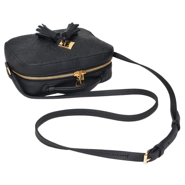 4 Louis Vuitton Saintonge Shoulder Bag Empreinte Leather Noir Black