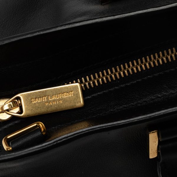 5 Saint Laurent Handbag Shoulder Bag 2way Black