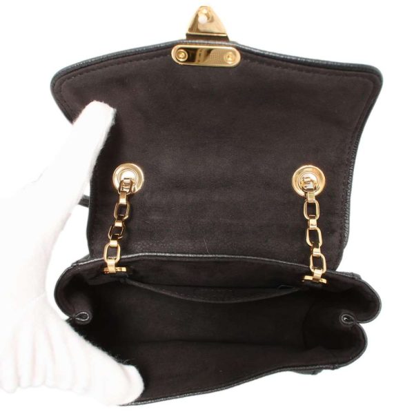 5 Louis Vuitton Chain Shoulder Bag Empreinte Saint Germain BB Black