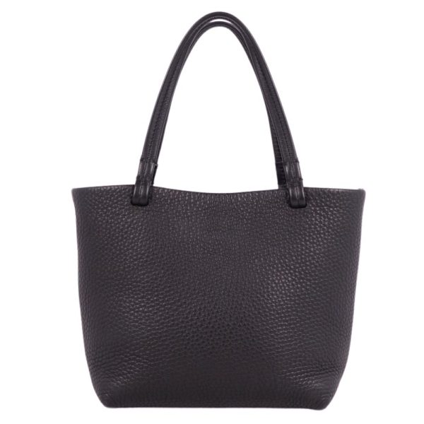 5 The Row 2way Tote Bag Small Calf Leather Black