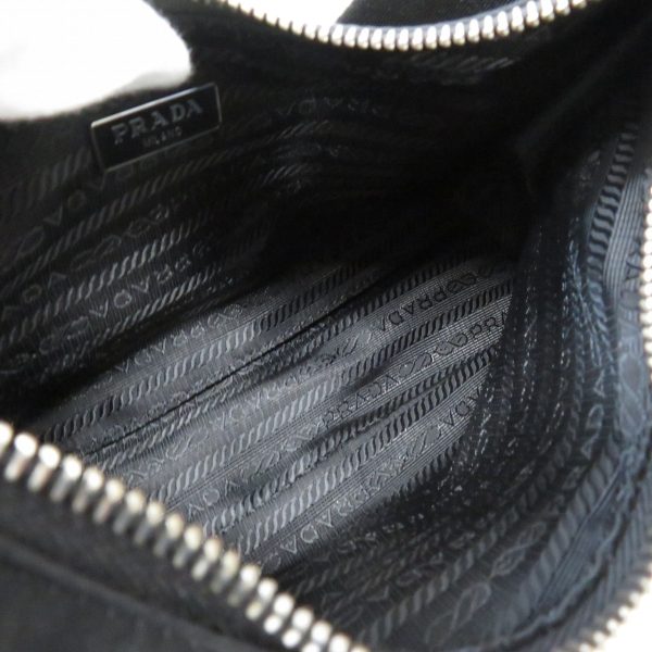 5 Prada Reedition 2005 Nylon Shoulder Bag Black