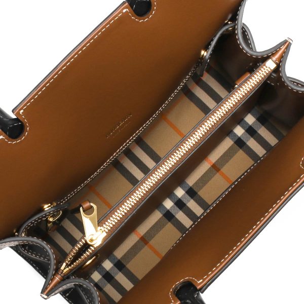 5 Burberry Handbags Shoulder Bags Mini BeigeBlack
