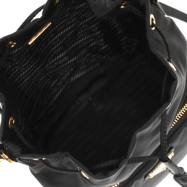 5 Prada Bucket Bag Shoulder Bag Handbag Bag Black