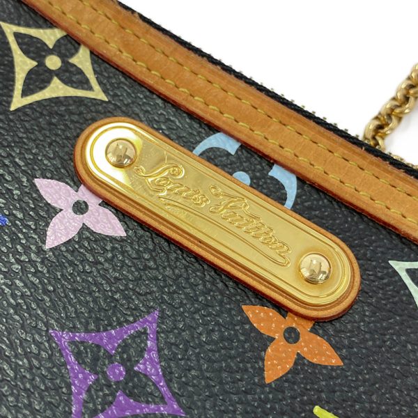 5 Louis Vuitton Pochette Mira MM Chain Handbag Multicolor