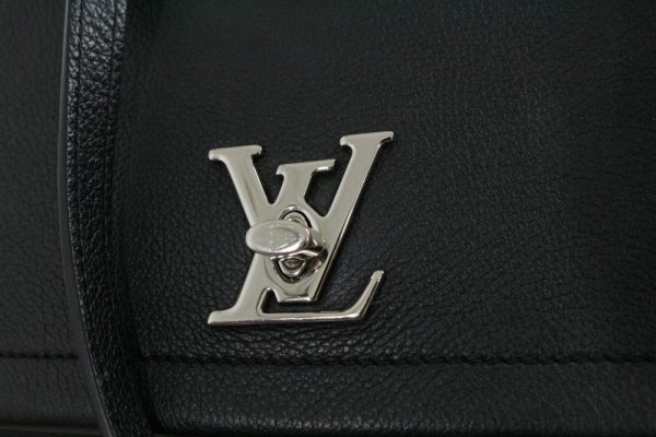 5 Louis Vuitton Lockme BB Chain Shoulder Bag Noir Black