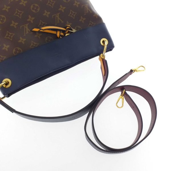 5 Louis Vuitton Monogram Tuile Leaf Busas Shoulder Bag Bordeaux