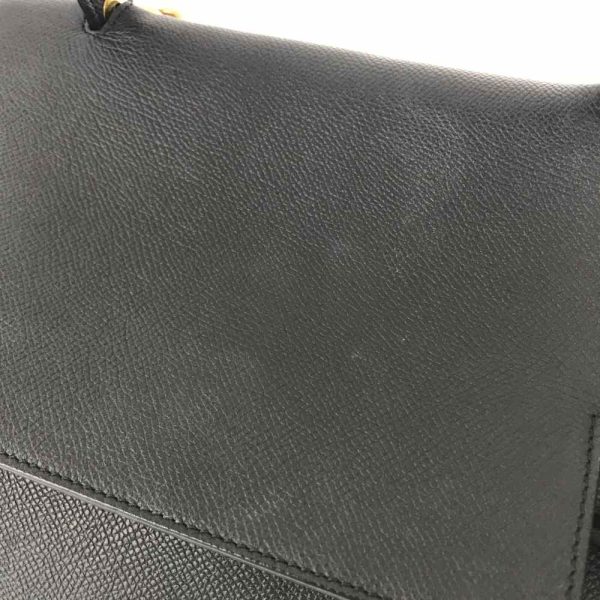 5 Celine Belt Bag Mini Handbag Leather Black