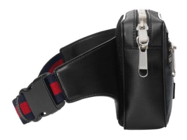 5 Gucci Soft GG Supreme Waist Bag Leather Black