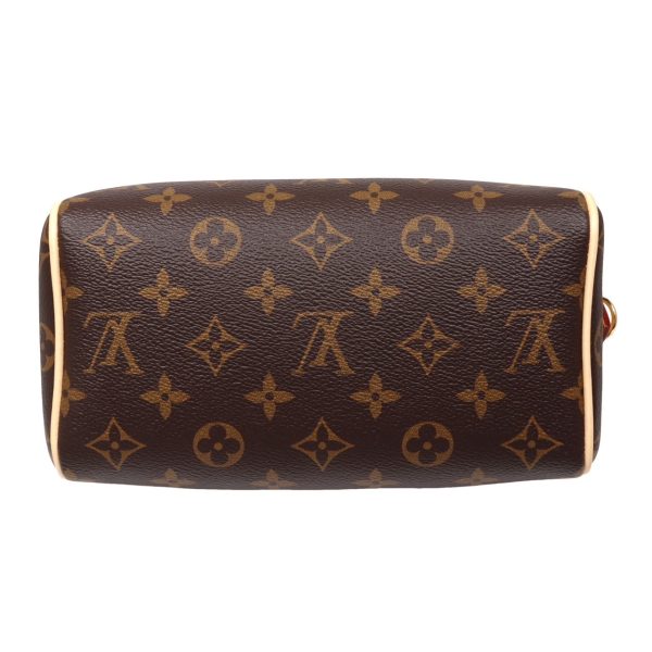 5 Louis Vuitton Speedy Bandouliere 20 Shoulder Bag Mini Beige
