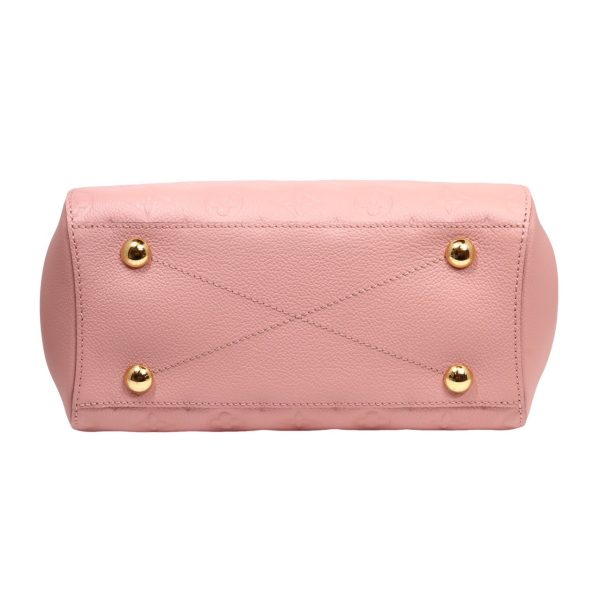 5 Louis Vuitton Montaigne Bb Handbag Monogram Empreinte Pink