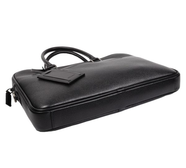 5 Prada Business Bag Briefcase Leather Black