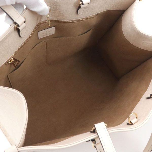 5 Louis Vuitton On the Go GM Tote bag Giant Monogram Crème