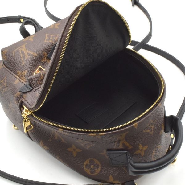 5 Louis Vuitton Palm Springs Backpack Mini Monogram canvas Rucksack Brown