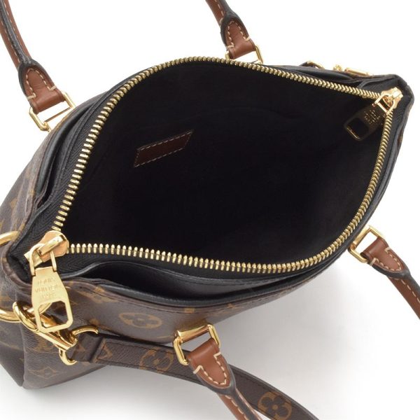 5 Louis Vuitton Pallas BB Calf Leather Shoulder Bag Brown