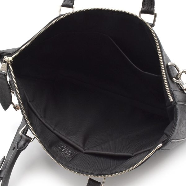 5 Louis Vuitton Slim Briefcase Taiga Leather Handbag Noir Black