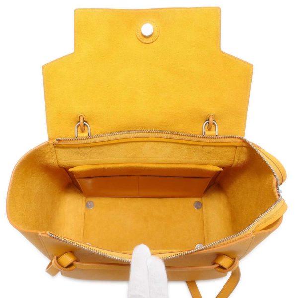 5 Celine Belt Bag Mini Calf Leather Yellow