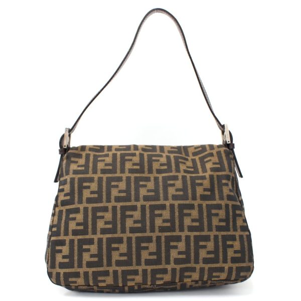 5300021884100218 3 Fendi Mamma Bucket Handbag FF Motif Zucca Semi Shoulder Bag Khaki Brown