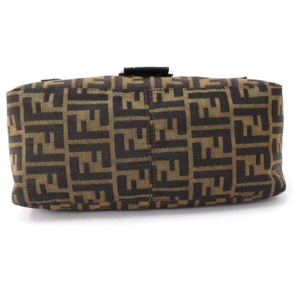 5300021884100218 4 Fendi Mamma Bucket Handbag FF Motif Zucca Semi Shoulder Bag Khaki Brown