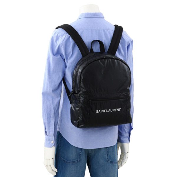 6 Saint Laurent Rucksack Backpack Black