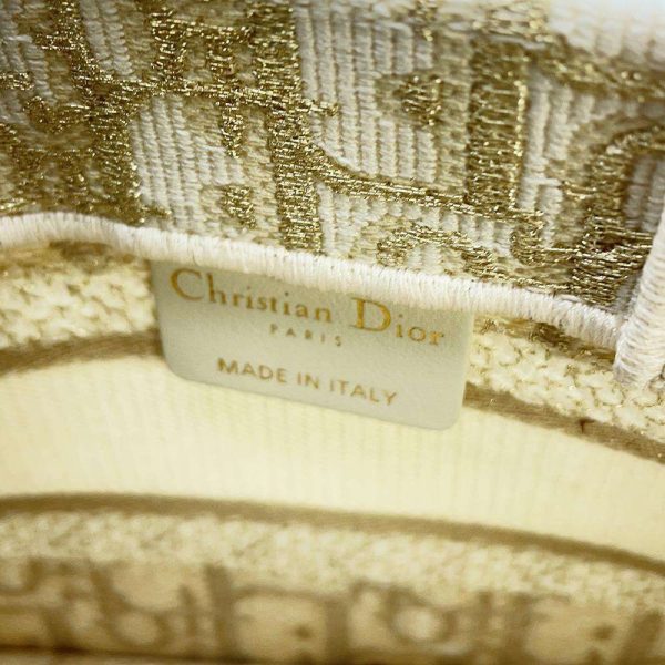 6 Dior Handbag Book Tote Mini 2way White