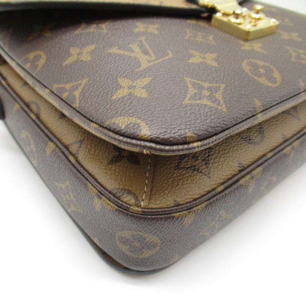 6 Louis Vuitton Pochette Metis MM Shoulder Bag Brown