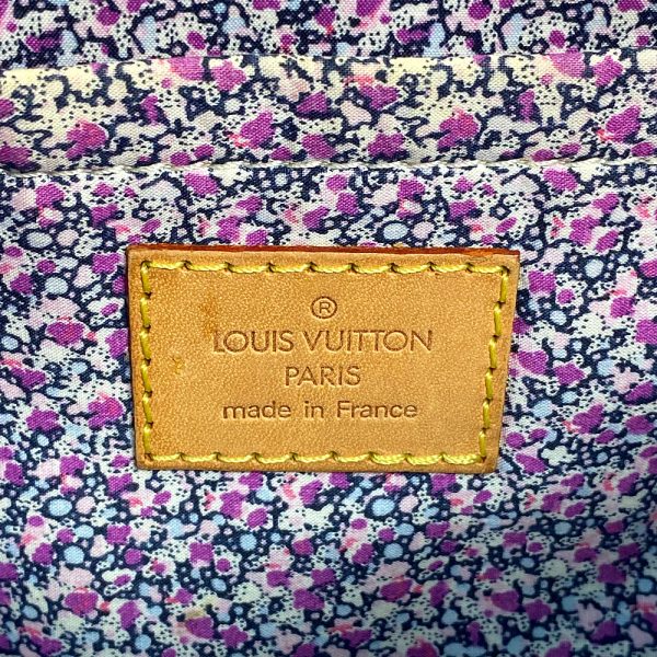 6 Louis Vuitton Monogram Handbag Denim Patchwork Speedy 30 Blue