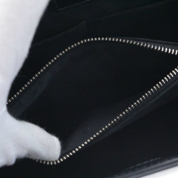 6 Louis Vuitton Epi Kleber PM Handbag Noir Black