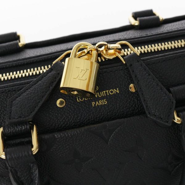 6 Louis Vuitton Empreinte Speedy Bandouliere 20 Handbag Noir Black
