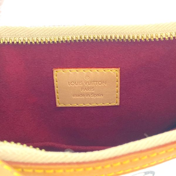 6 Louis Vuitton Monogram Multicolor Greta Shoulder Bag White