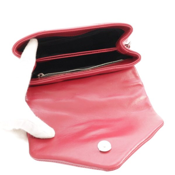 6 Saint Laurent Toy Lulu Shoulder Bag Clutch Red