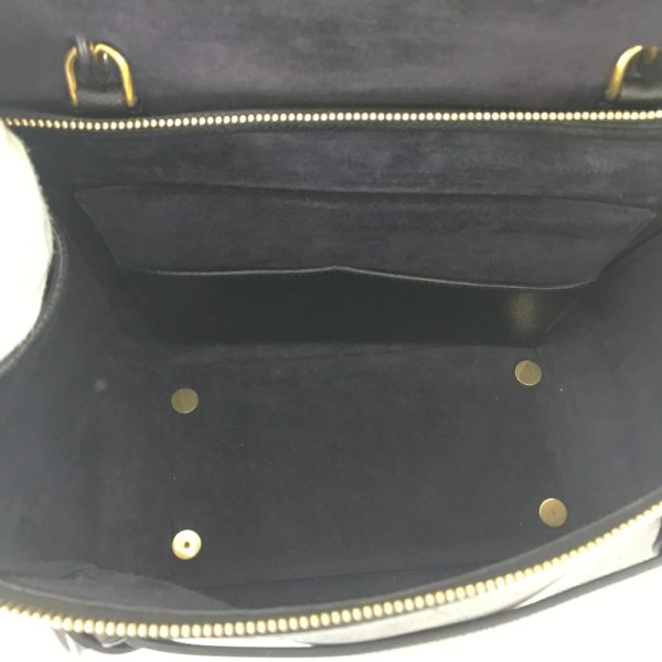 6 Celine Belt Bag Mini Handbag Leather Black