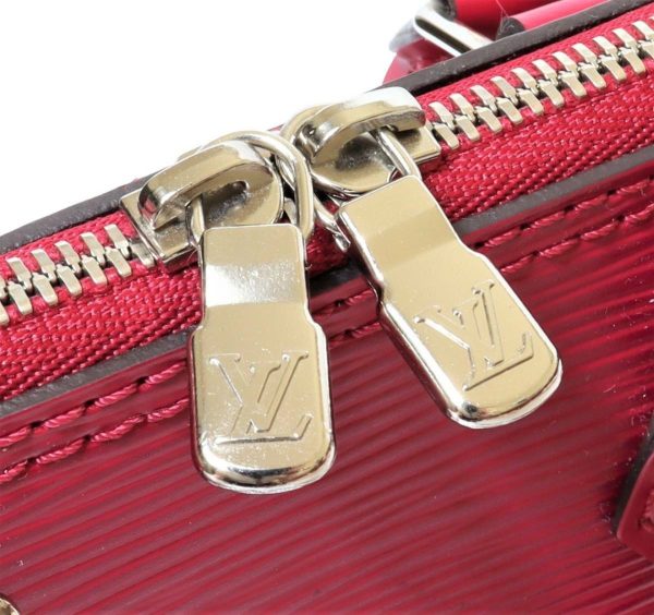 6 Louis Vuitton Nano Alma Shoulder Bag Epi Leather Fuchsia