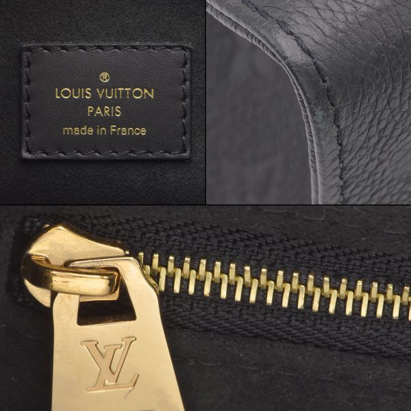 6 Louis Vuitton On the Go PM Monogram Empreinte Shoulder Bag Noir Black