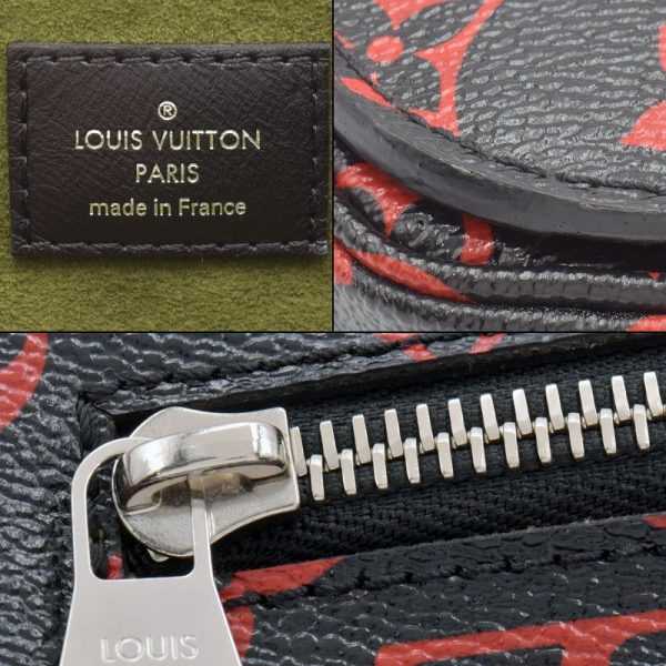 6 Louis Vuitton Pochette Metis MM Monogram Anflage Black