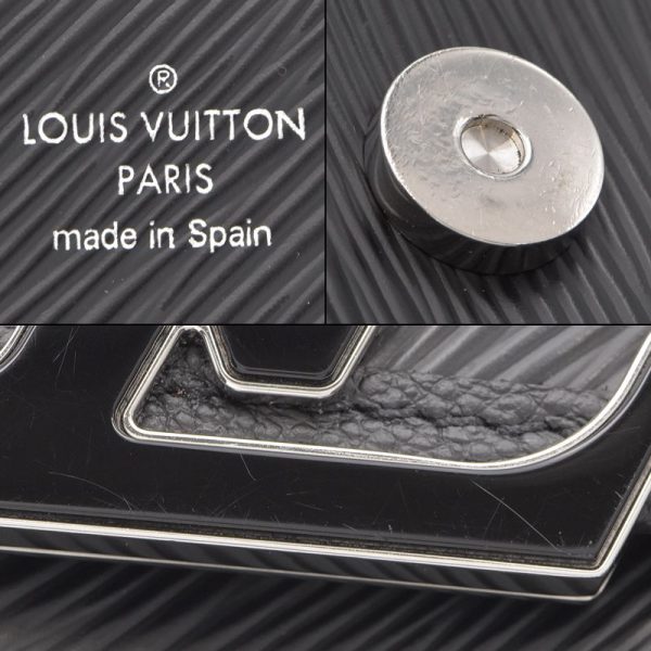 6 Louis Vuitton Bussy NM Epi Leather Shoulder Bag Noir Black