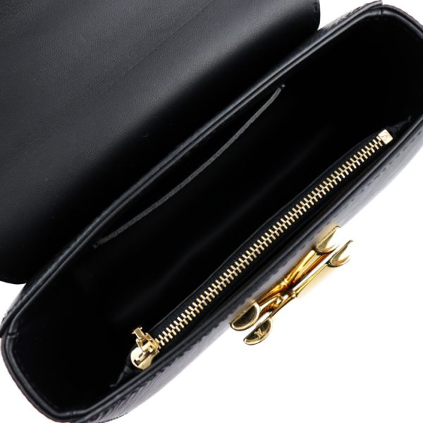 6 Louis Vuitton Twist PM Epi Leather Shoulder Bag Noir Black