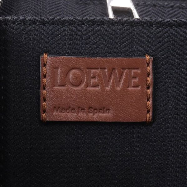 6 Loewe Goya Backpack Leather Rucksack Brown