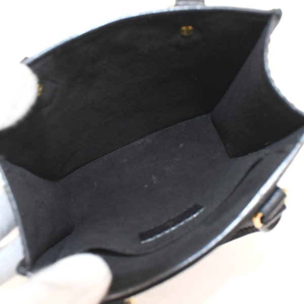6 Louis Vuitton Petit Sac Plat Tote Shoulder Bag Monogram Empreinte Black