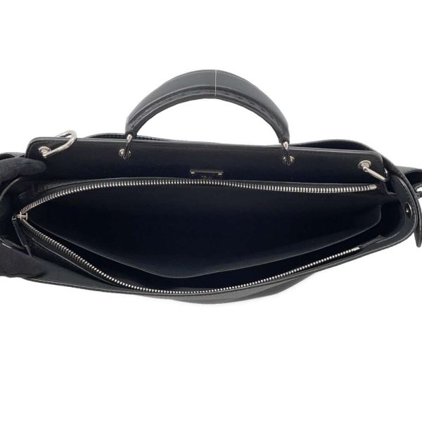 7 Fendi Business Bag Peekaboo Essential Black