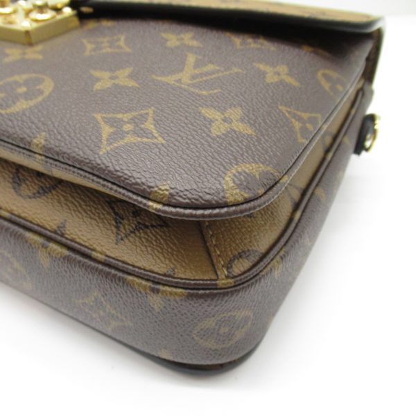 7 Louis Vuitton Pochette Metis MM Shoulder Bag Brown