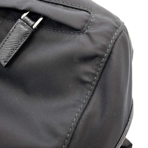 7 Prada Backpack Re Nylon Nylon Black