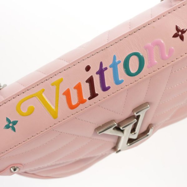 7 Louis Vuitton New Wave MM Chain Hand Strap Pink