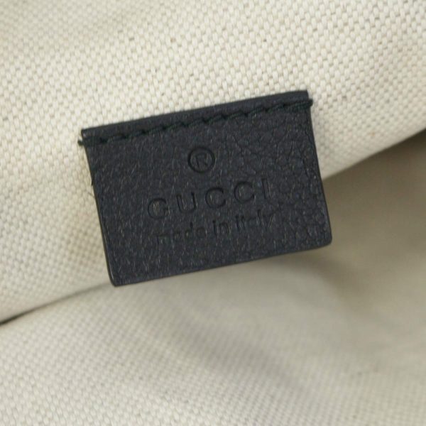 7 Gucci Leather Belt Bag Web Stripe Black